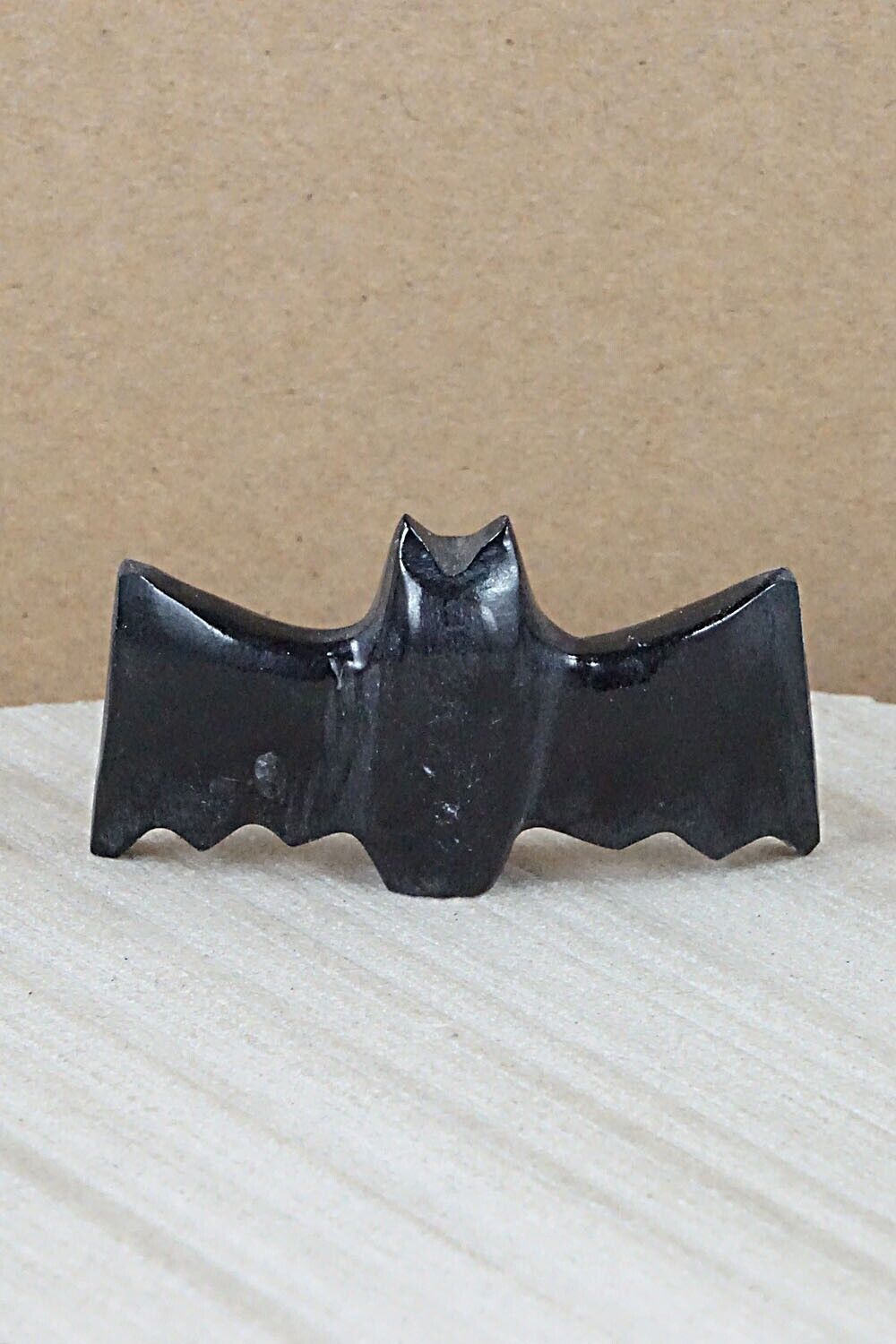 Bat Zuni Fetish Carving - Tim Lementino