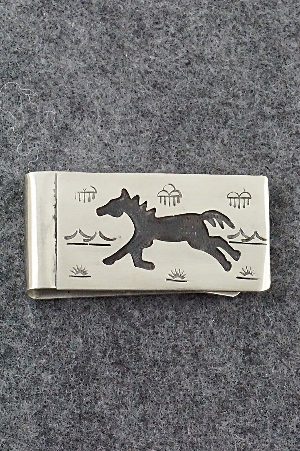 Sterling Silver & Stainless Steel Money Clip - Ralph Bia