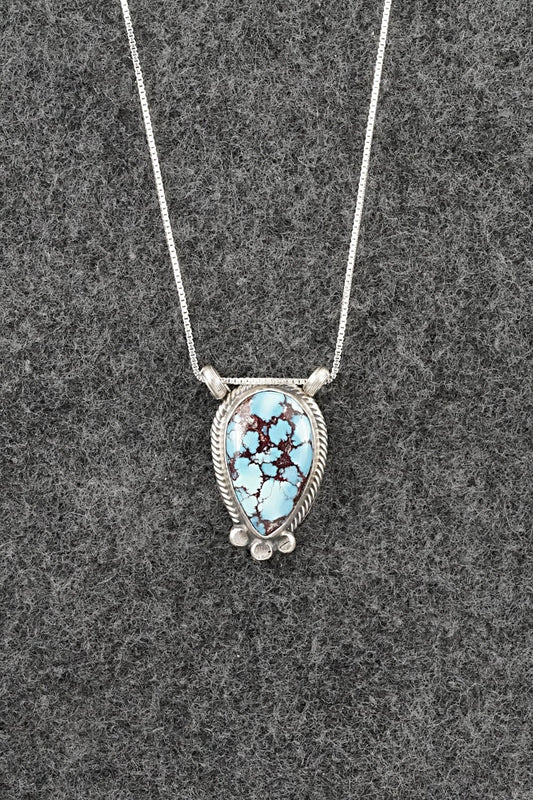 Turquoise & Sterling Silver Necklace - Sharon McCarthy