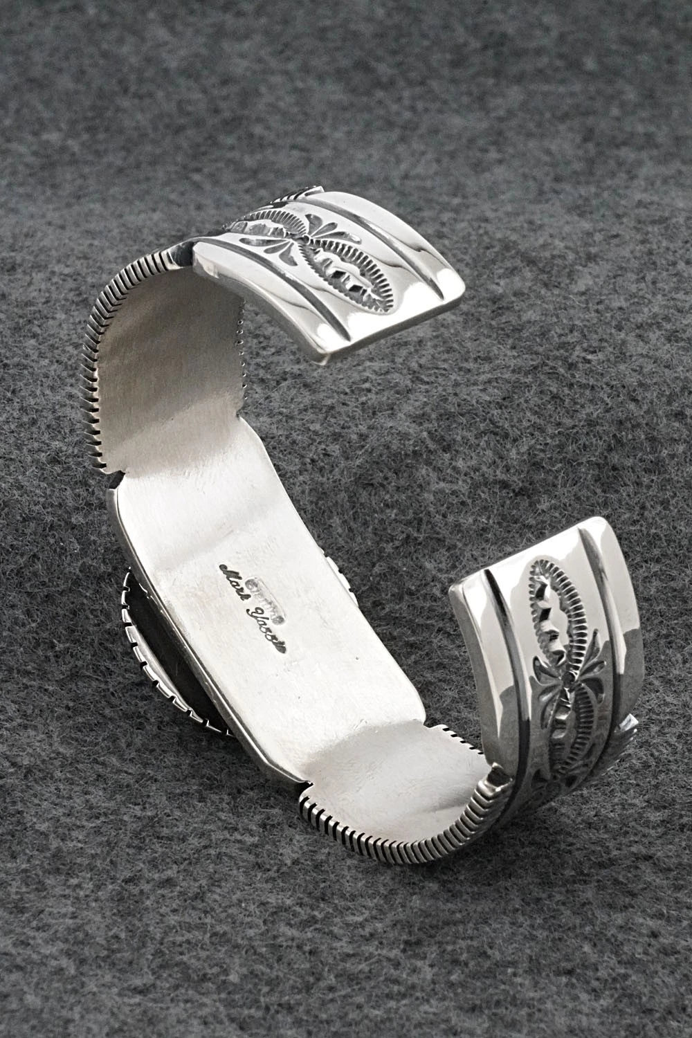 Turquoise & Sterling Silver Bracelet - Mark Yazzie