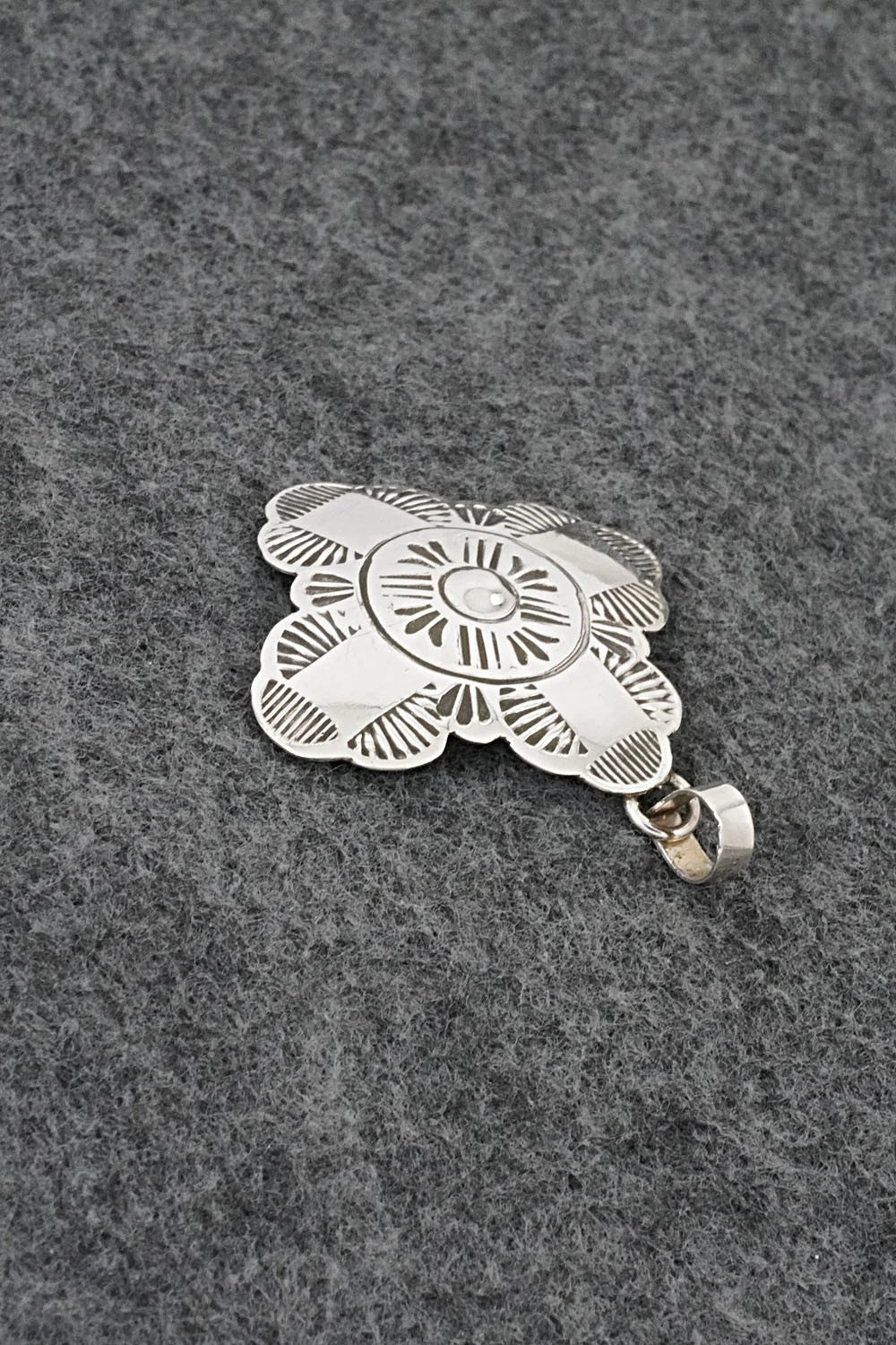 Sterling Silver Pendant - Bertha Begay