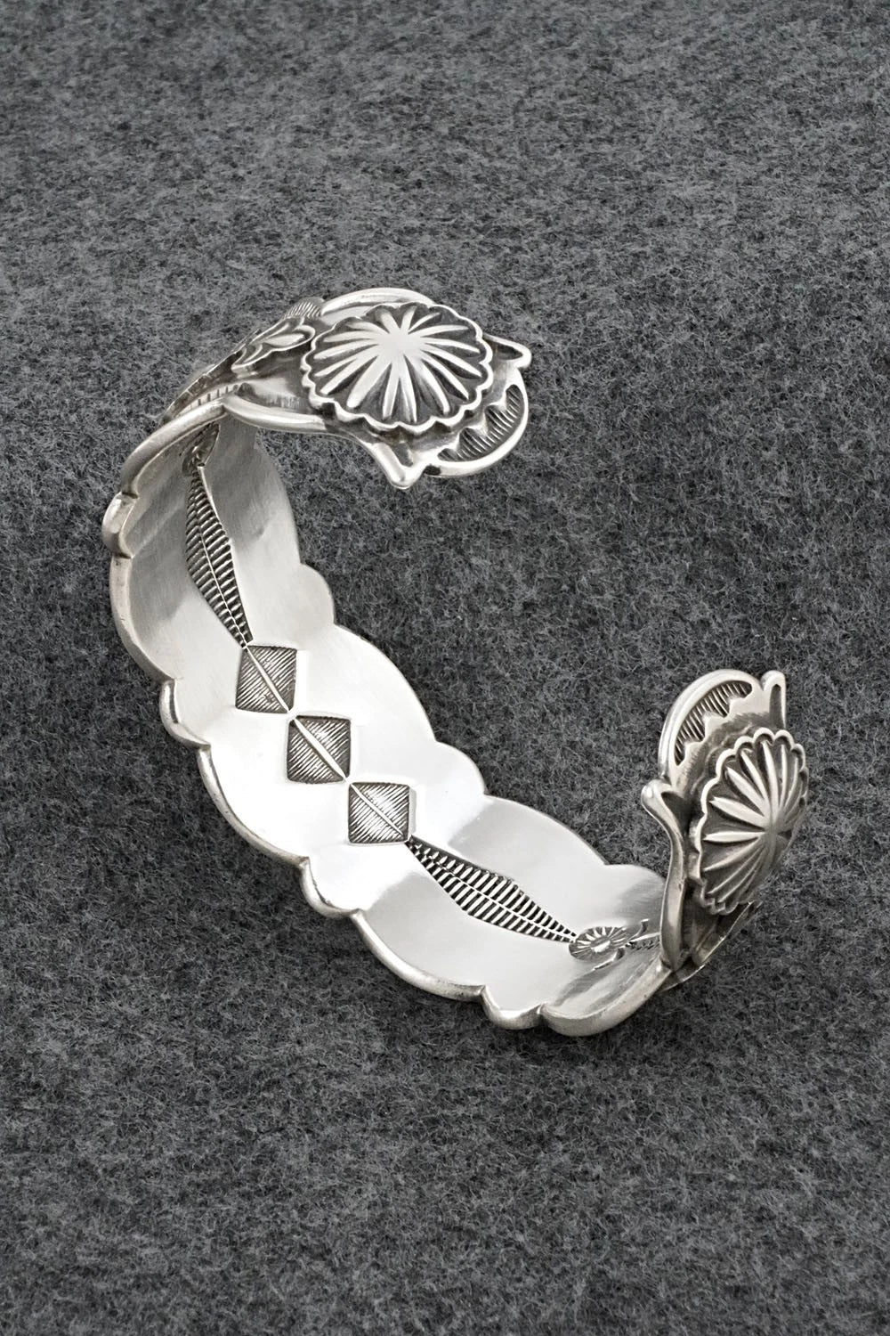 Turquoise & Sterling Silver Bracelet - Roland Dixson