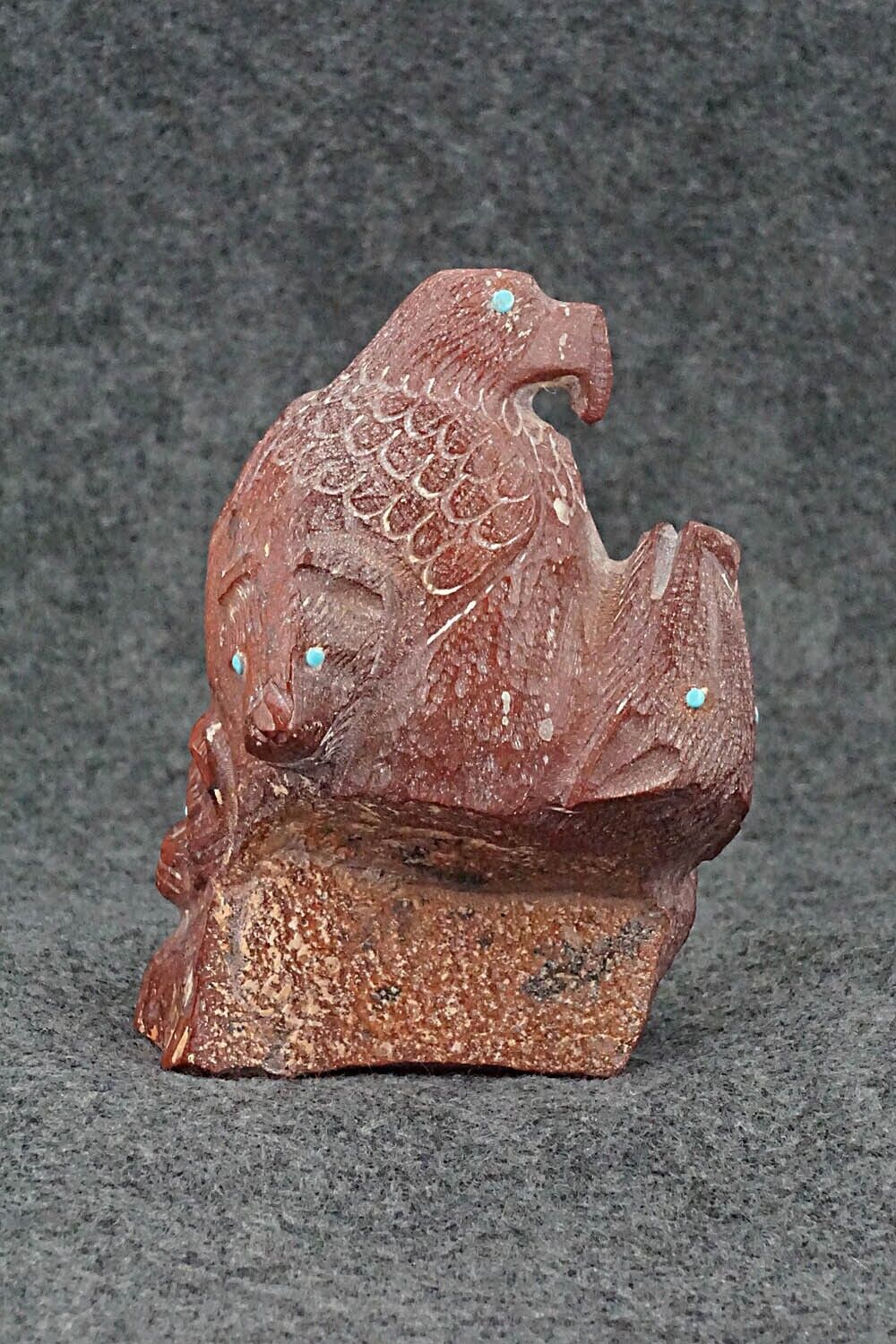 Six Directions Zuni Fetish Carving - Derrick Kaamasee