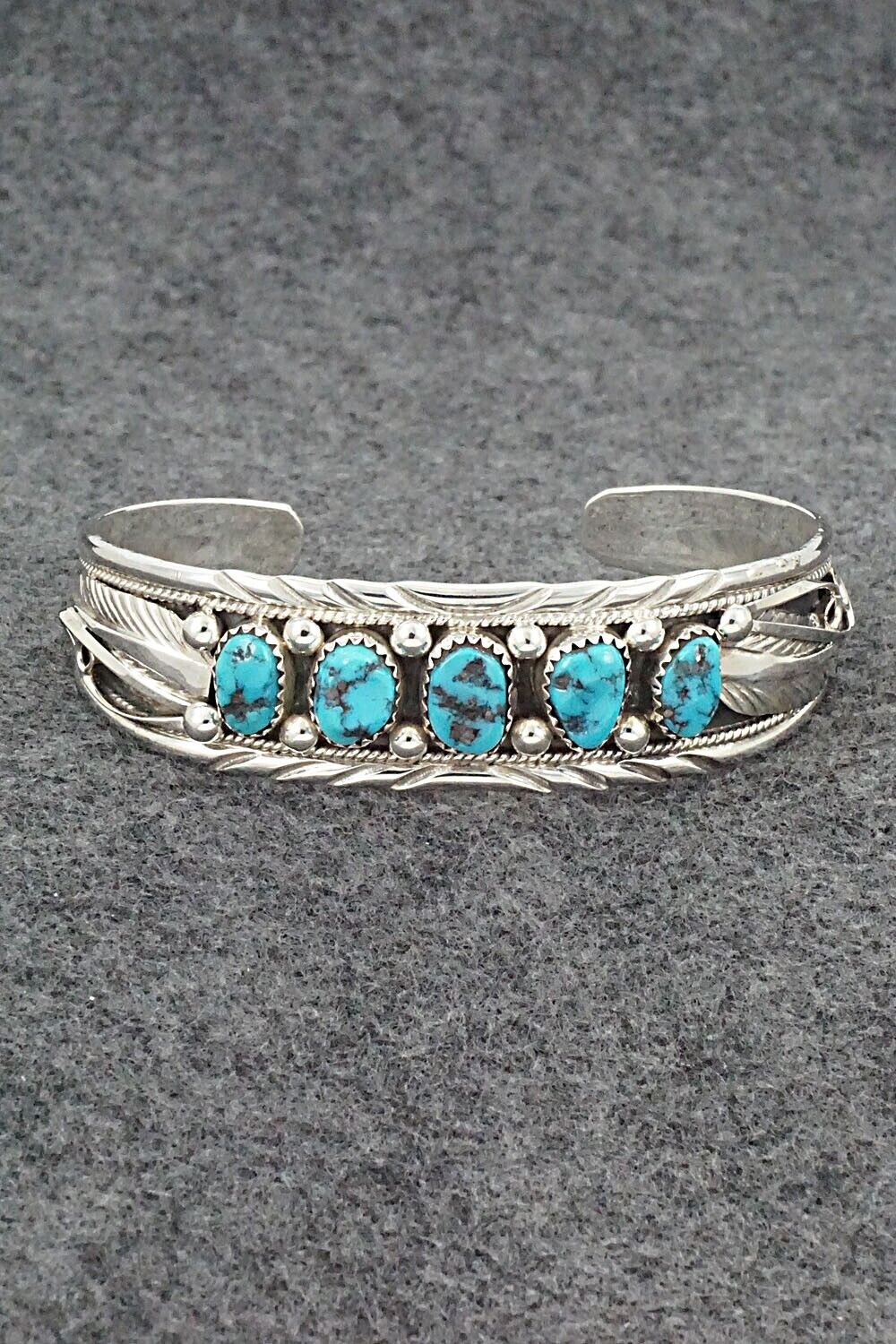 Turquoise & Sterling Silver Bracelet - Davey Morgan