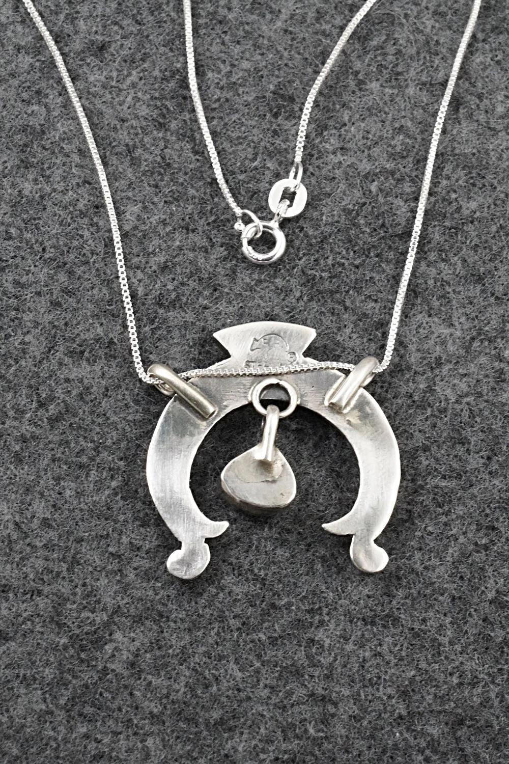 Turquoise & Sterling Silver Necklace - Gary Shorty