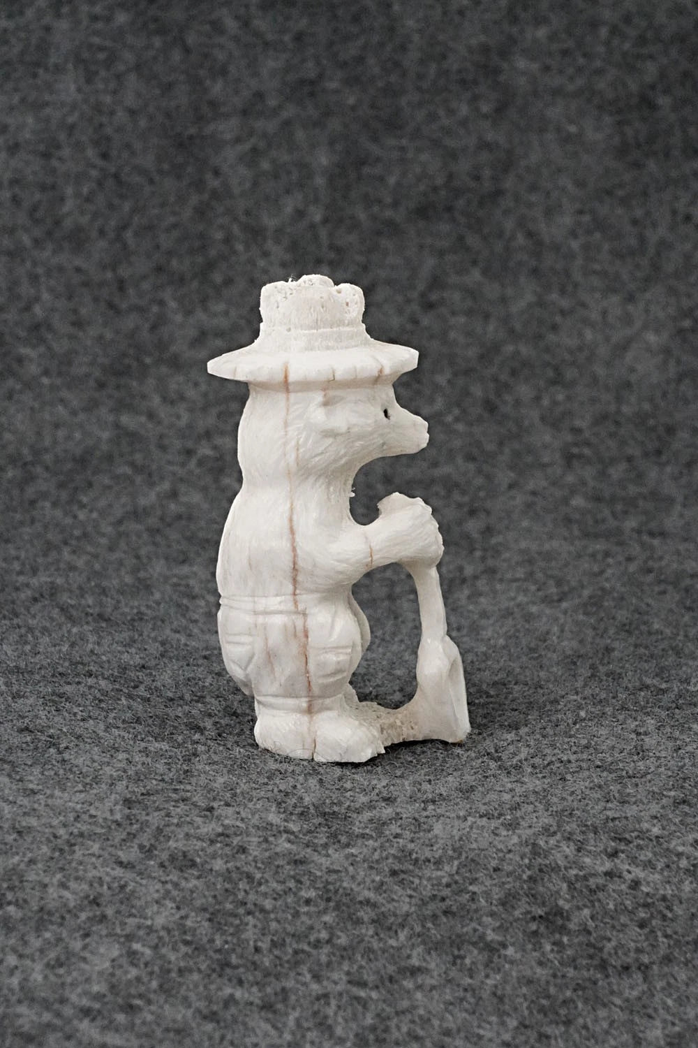 Smokey Bear Zuni Fetish Carving - Chris Peina