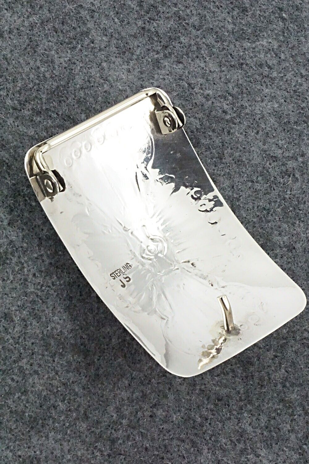 Sterling Silver Belt Buckle - Jolene Begay