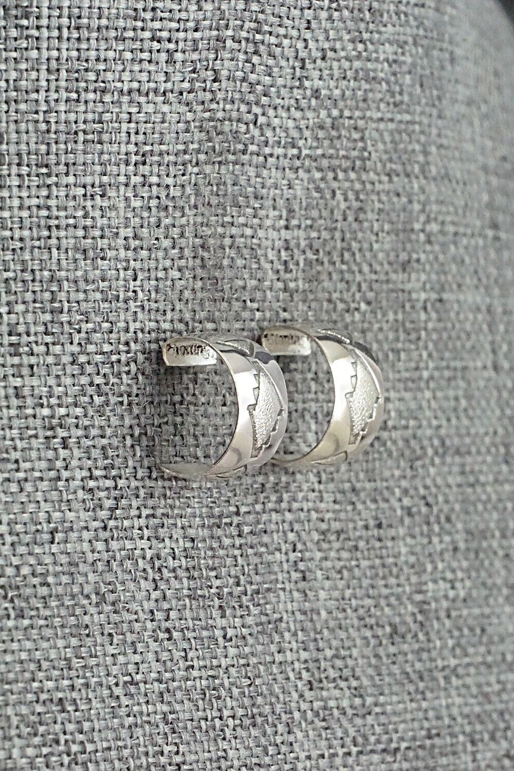 Sterling Silver Hoop Earrings - Nora Ashley