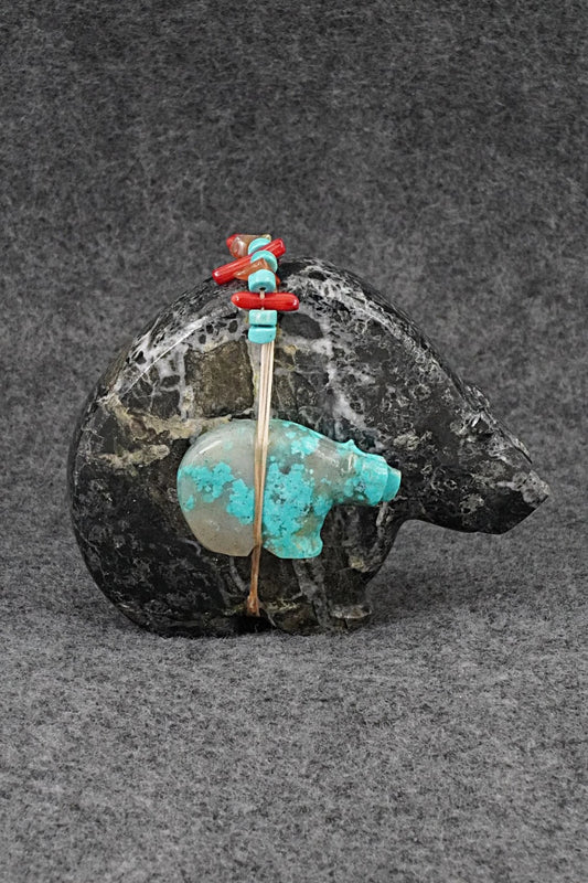 Bear Zuni Fetish Carving - Farlan & Paulette Quam