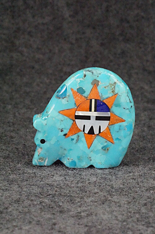 Bear Zuni Fetish Carving - Andres Lementino