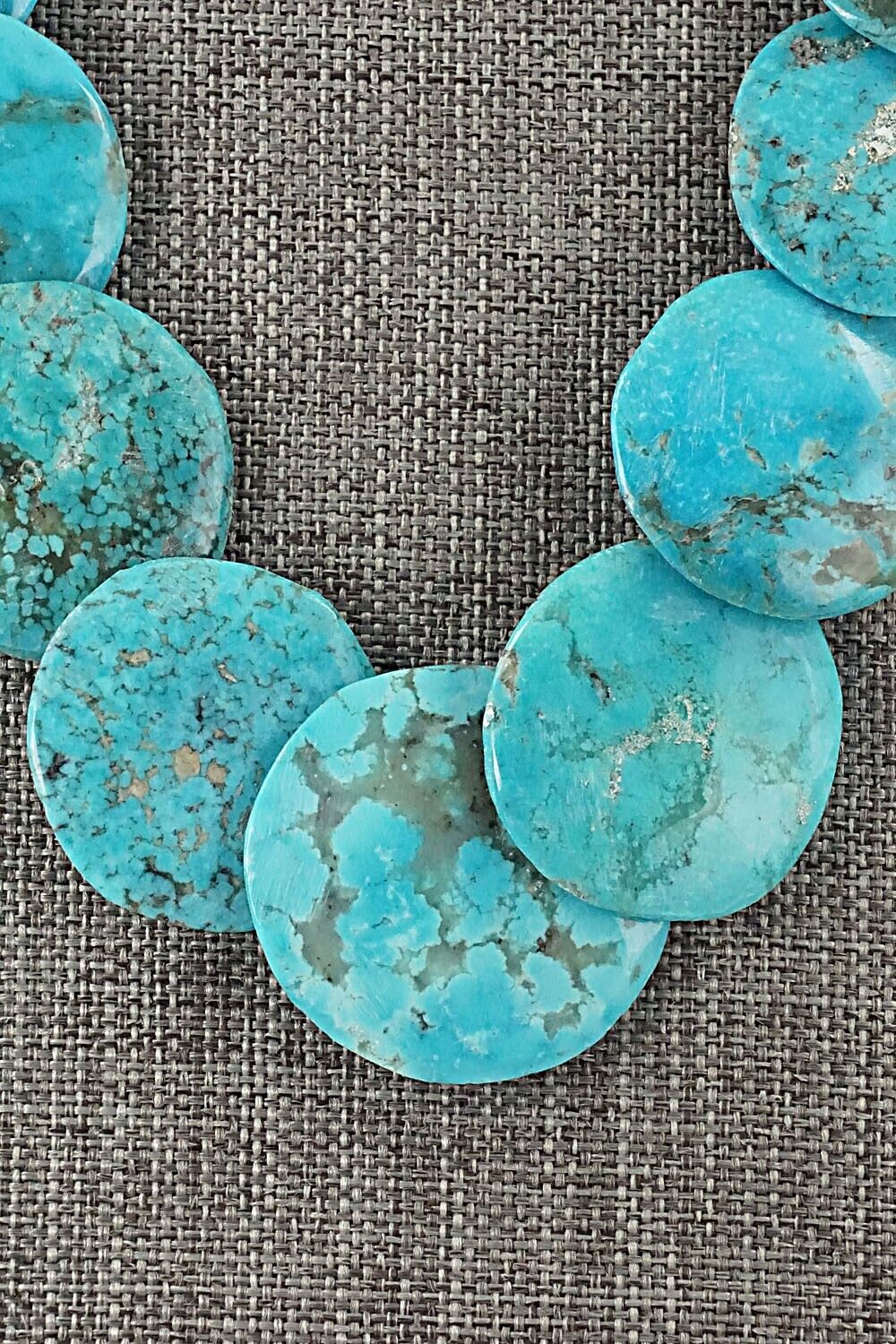 Turquoise & Sterling Silver Necklace - Joann Garcia