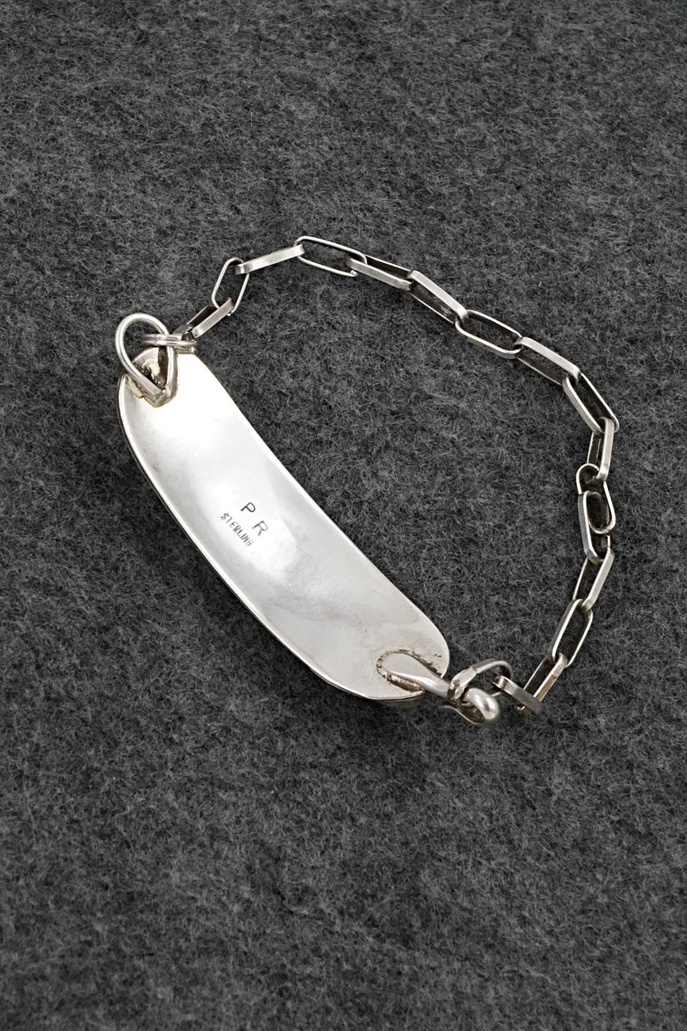 Turquoise & Sterling Silver Bracelet - Priscilla Reeder