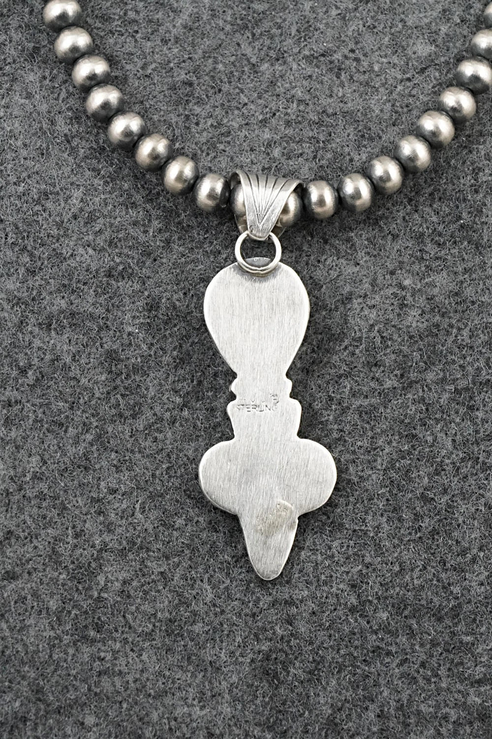 Turquoise & Sterling Silver Necklace - Gary Shorty