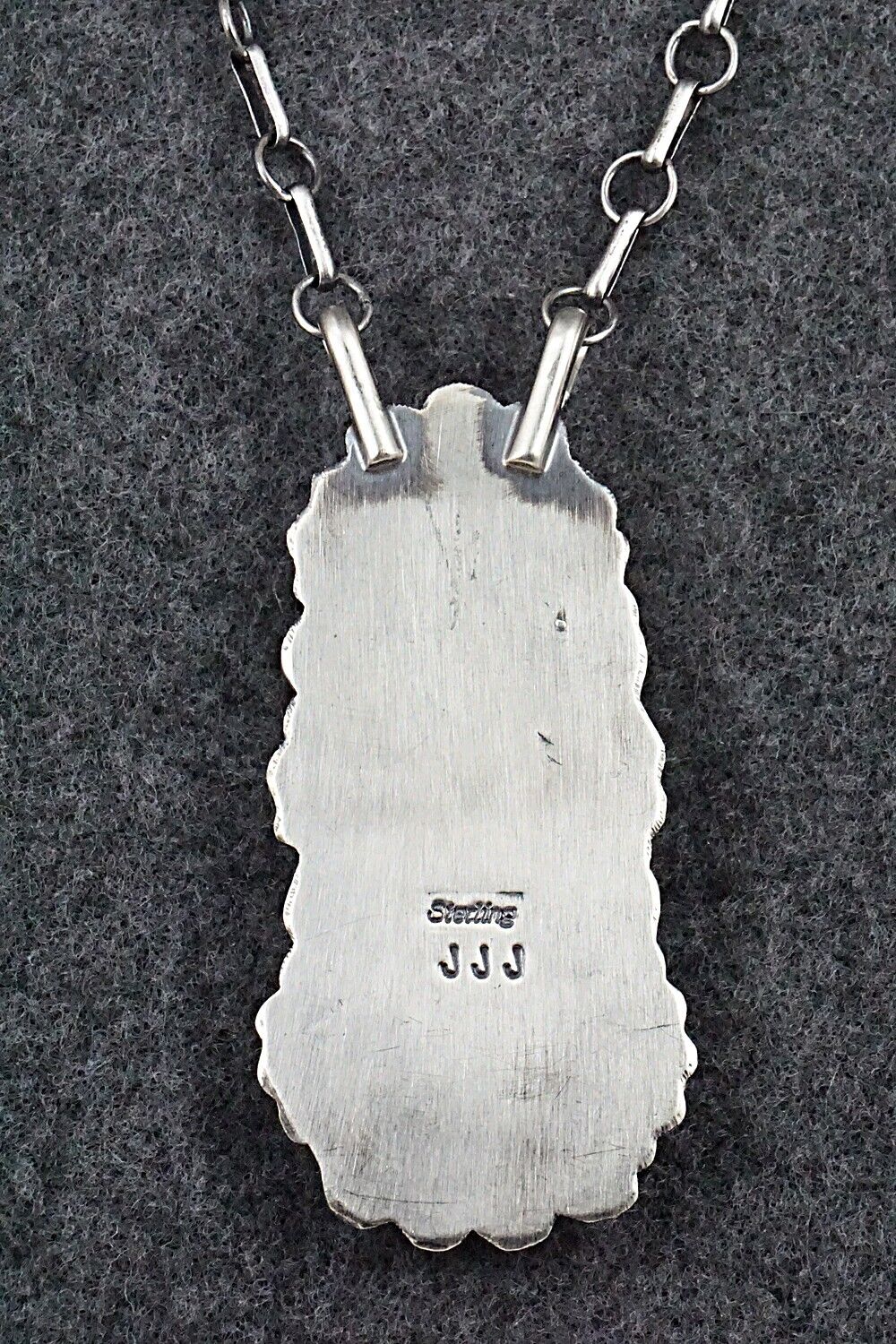 Turquoise & Sterling Silver Necklace - Jeff James