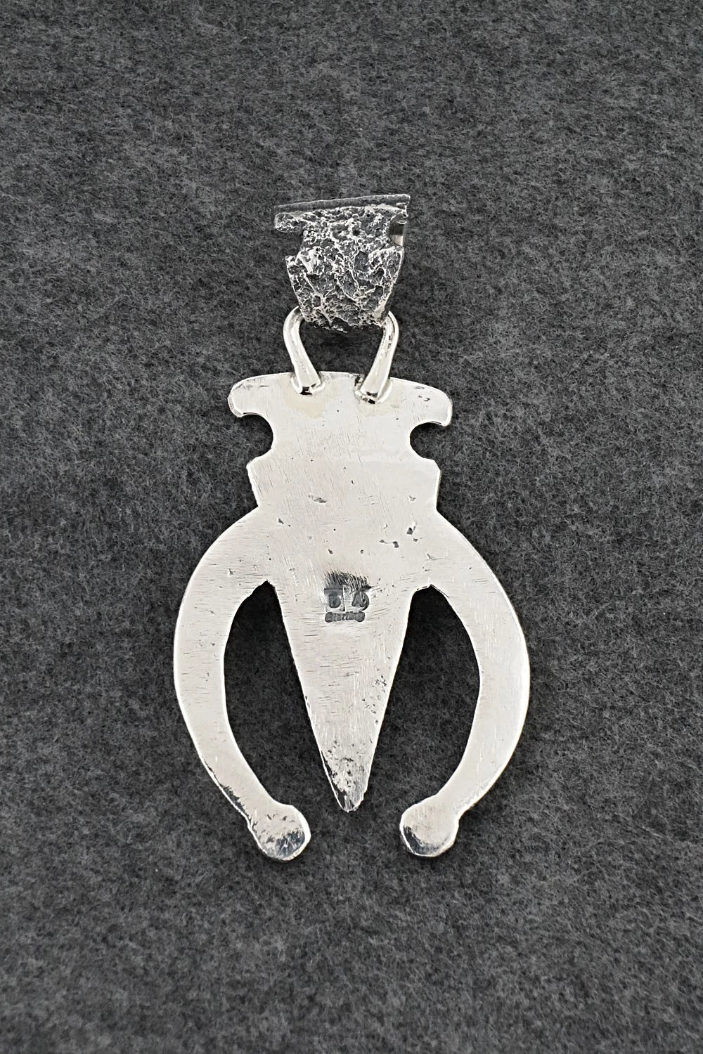 Turquoise & Sterling Silver Pendant - Delbert Arviso