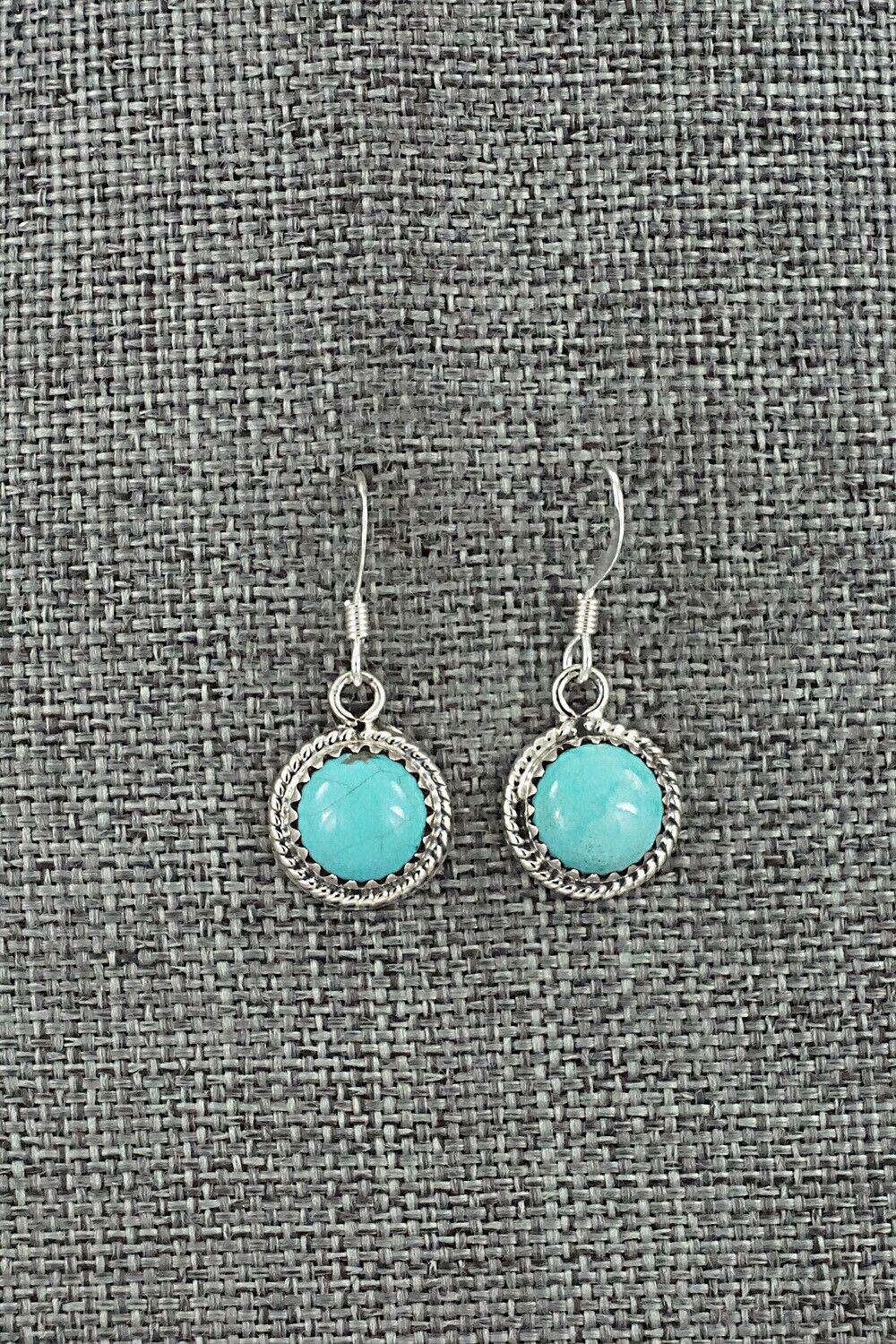 Turquoise & Sterling Silver Earrings - Sharon McCarthy