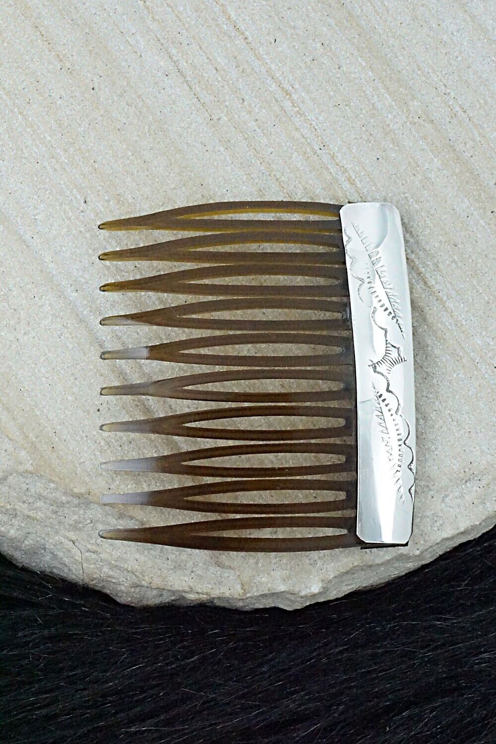 Sterling Silver Hair Combs - Randall Dalgai