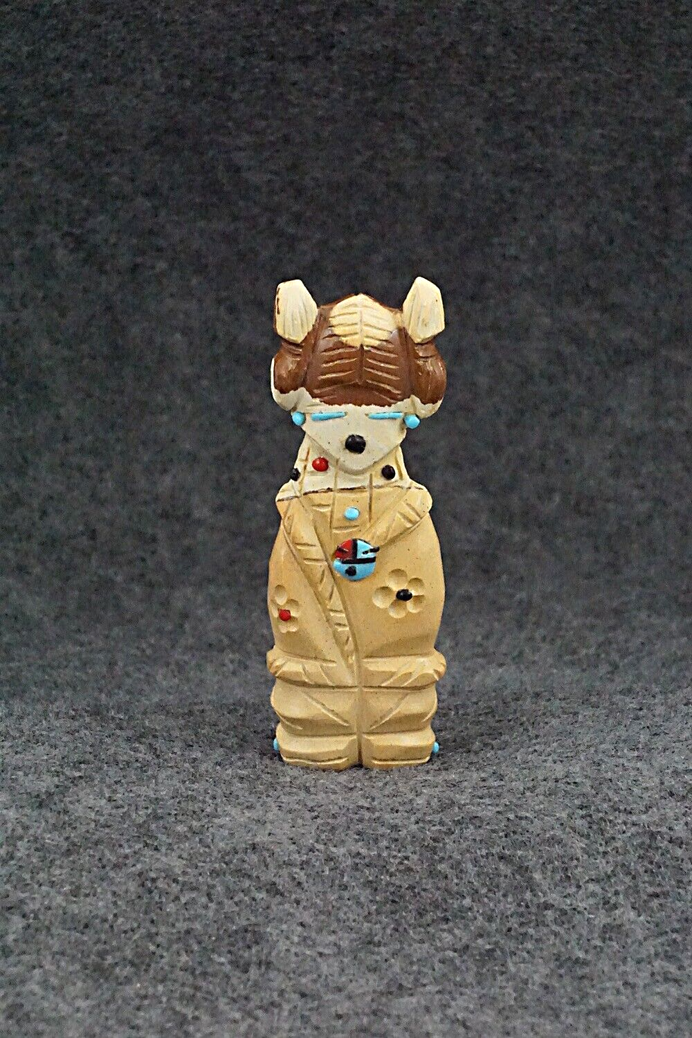 Corn Maiden Zuni Fetish Carving - Danette Laate