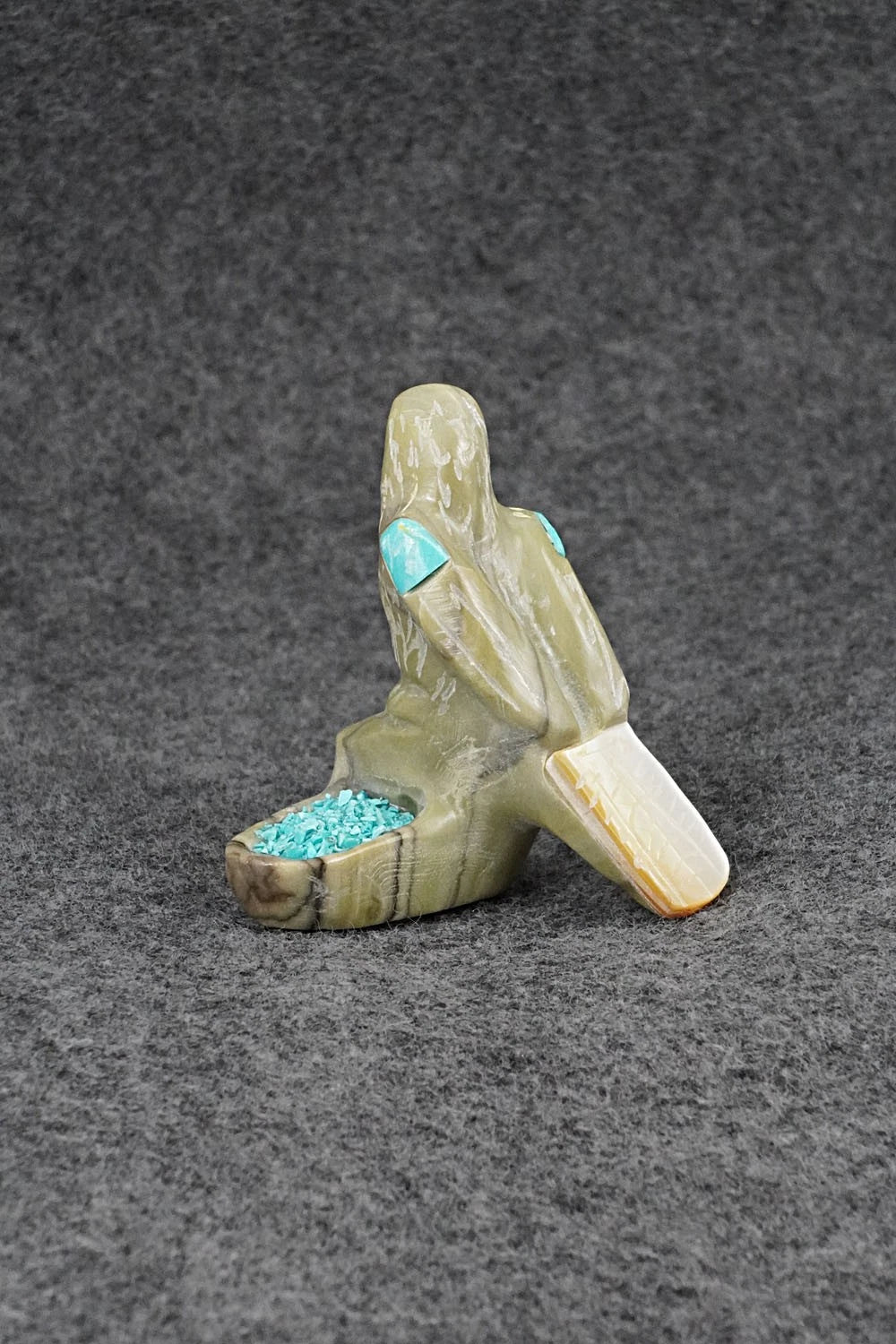 Bird Zuni Fetish Carving - Freddie Leekya
