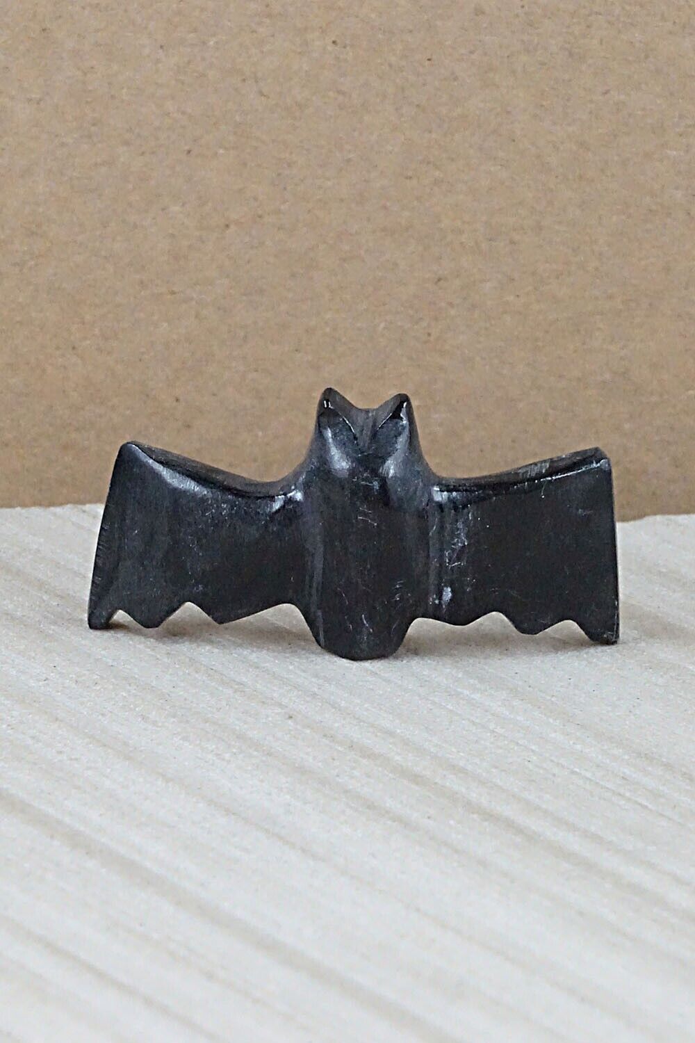 Bat Zuni Fetish Carving - Tim Lementino