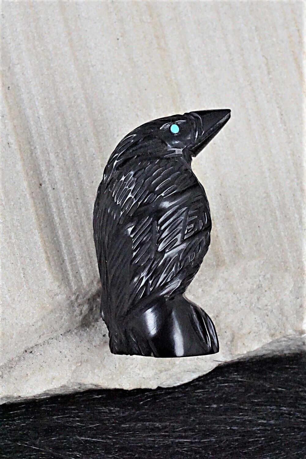 Crow Zuni Fetish Carving - Michael Laweka