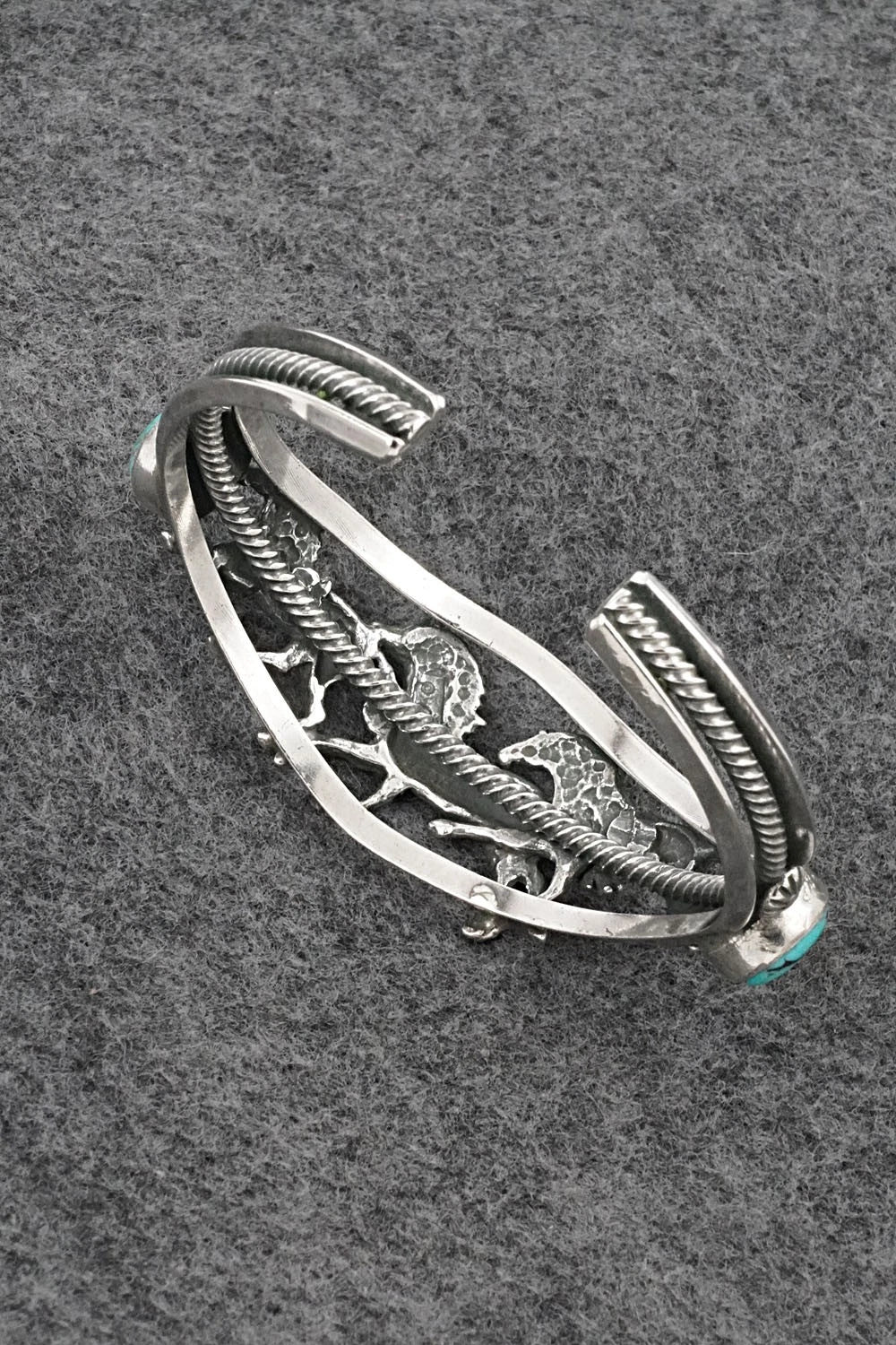 Turquoise & Sterling Silver Bracelet - Bobby Platero