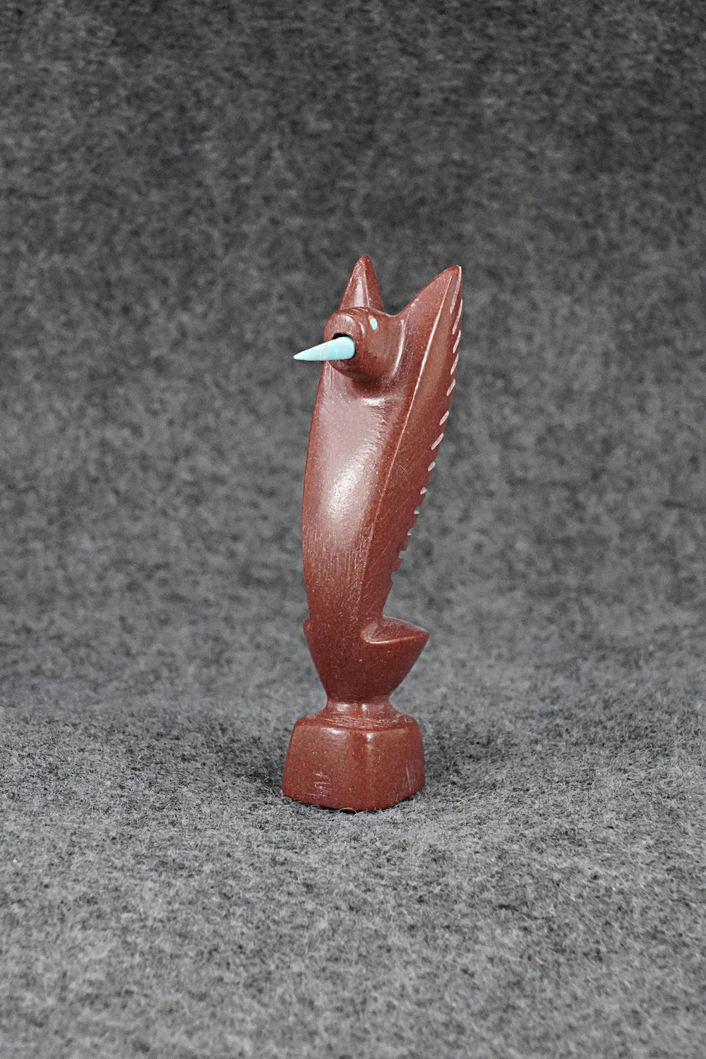 Hummingbird Zuni Fetish Carving - Brandon Phillips
