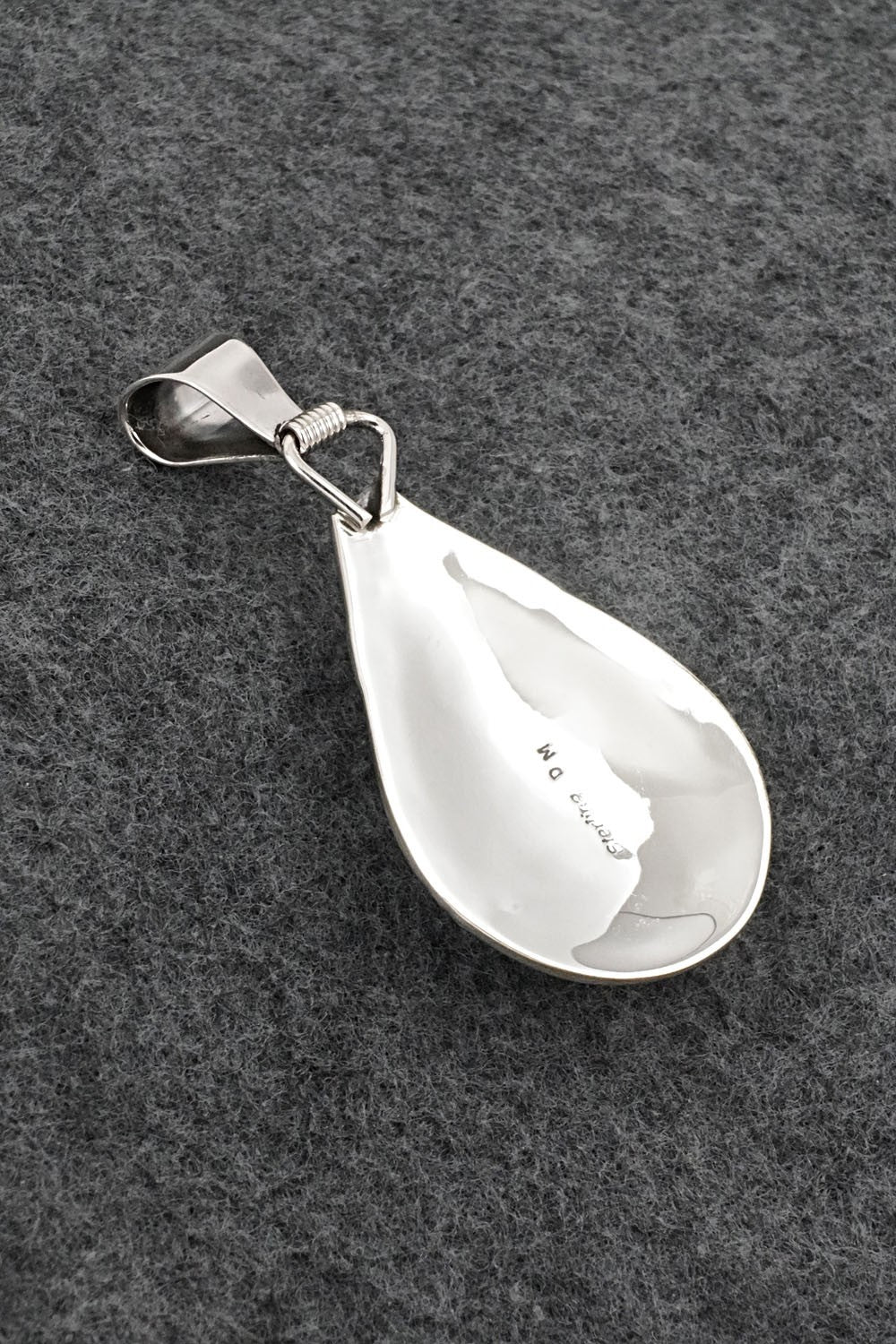 Turquoise & Sterling Silver Pendant - Darrell Morgan