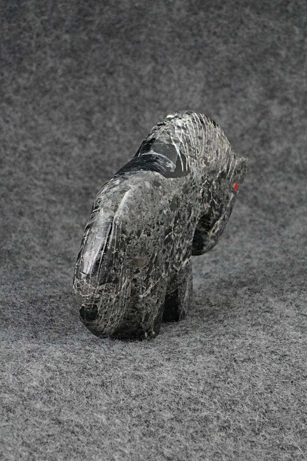 Horse Zuni Fetish Carving - Kenric Laiwakete