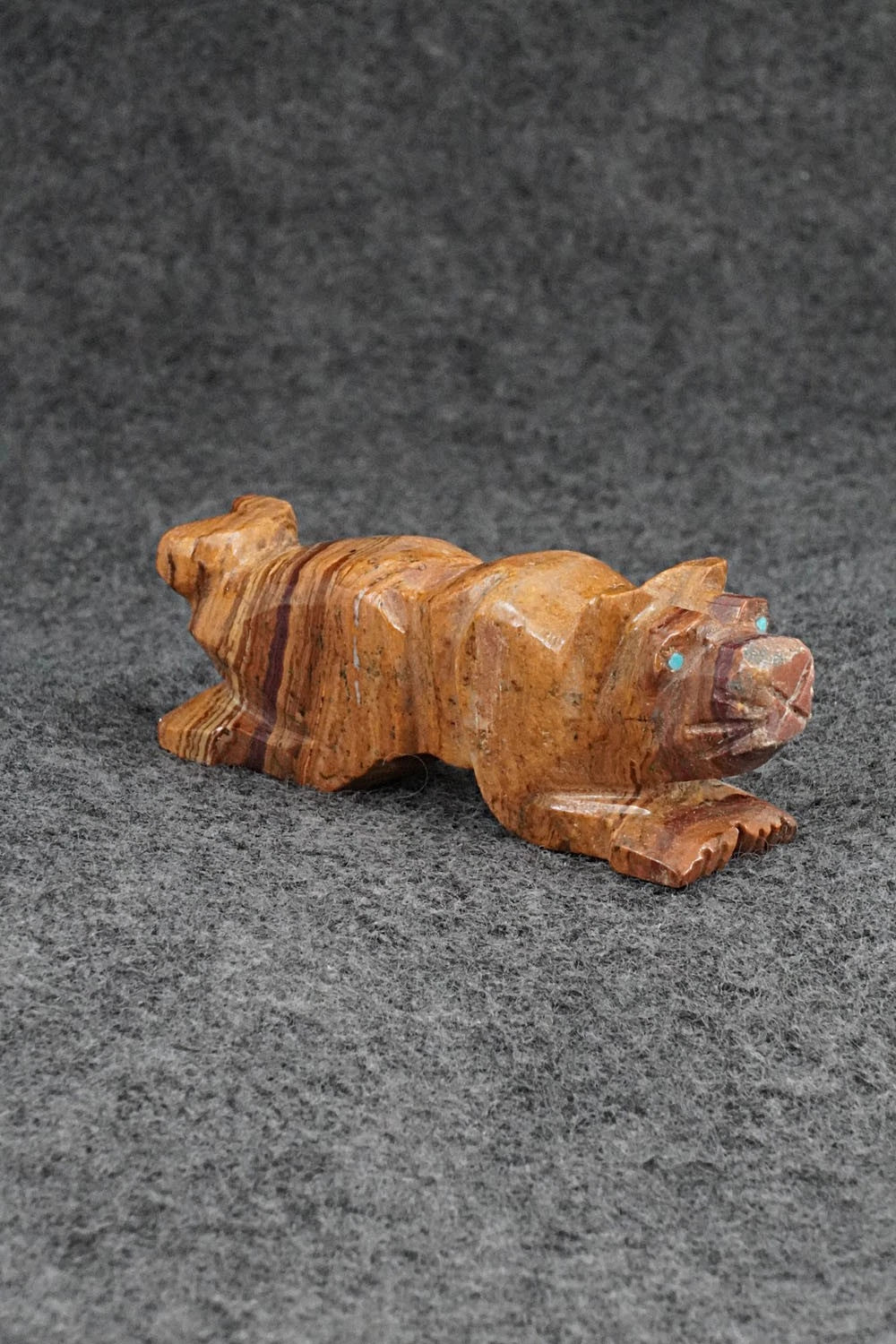 Mountain Lion Zuni Fetish Carving - Tony Mackel