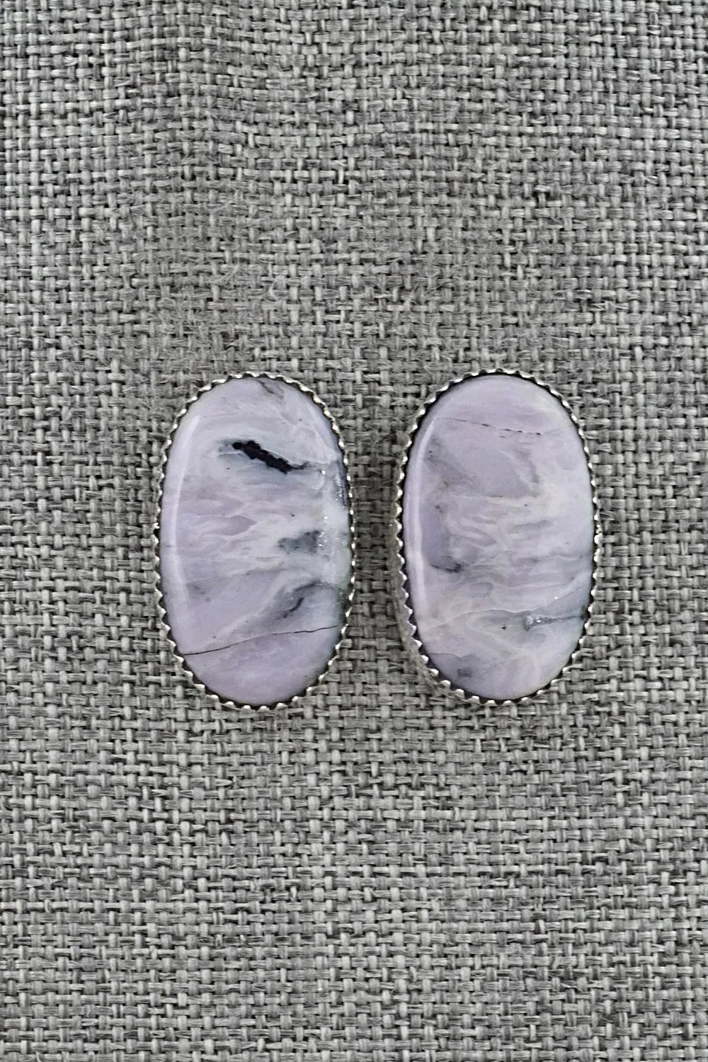 Morado & Sterling Silver Earrings - Murray Hannaweeka