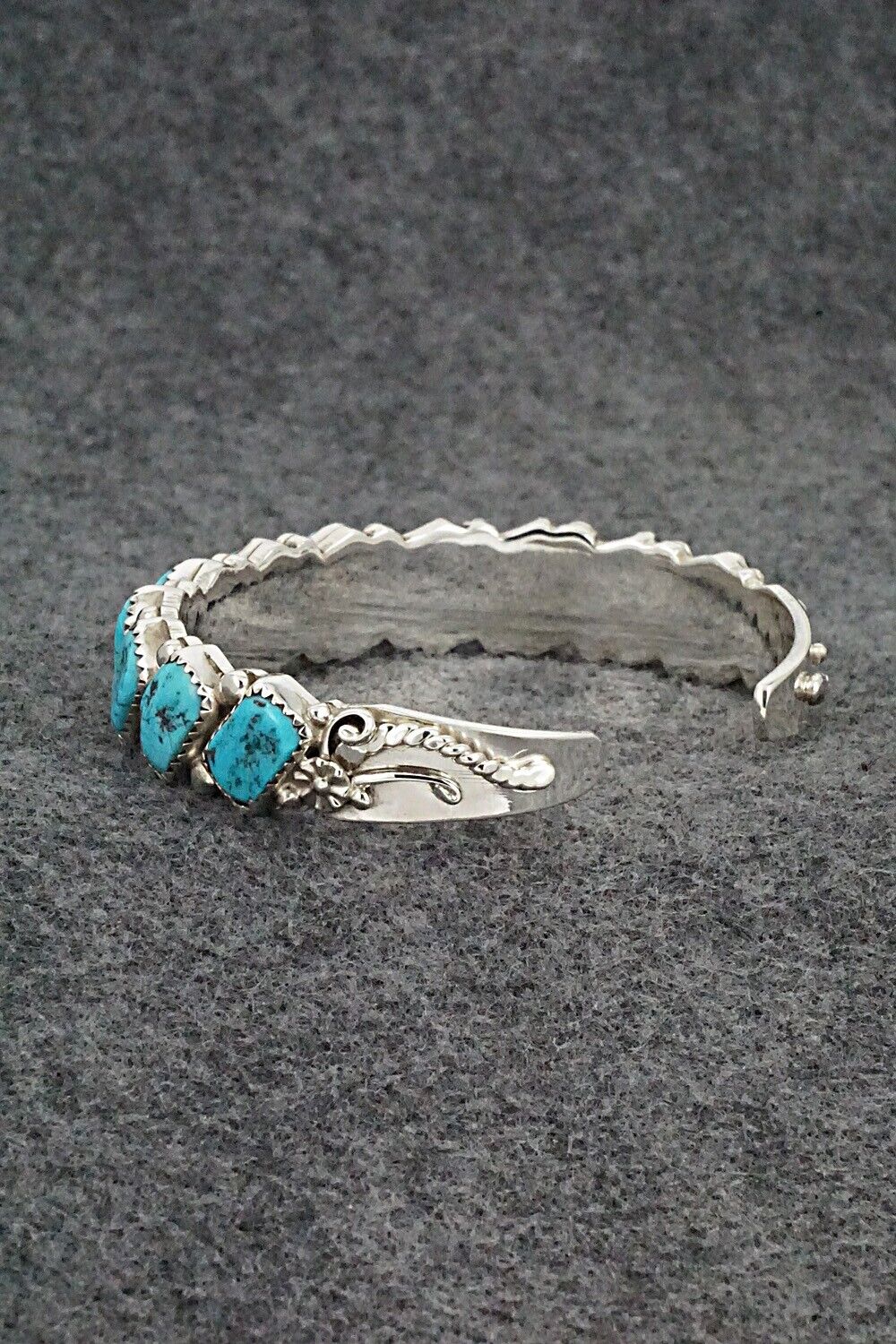 Turquoise & Sterling Silver Bracelet - Martin Muskett