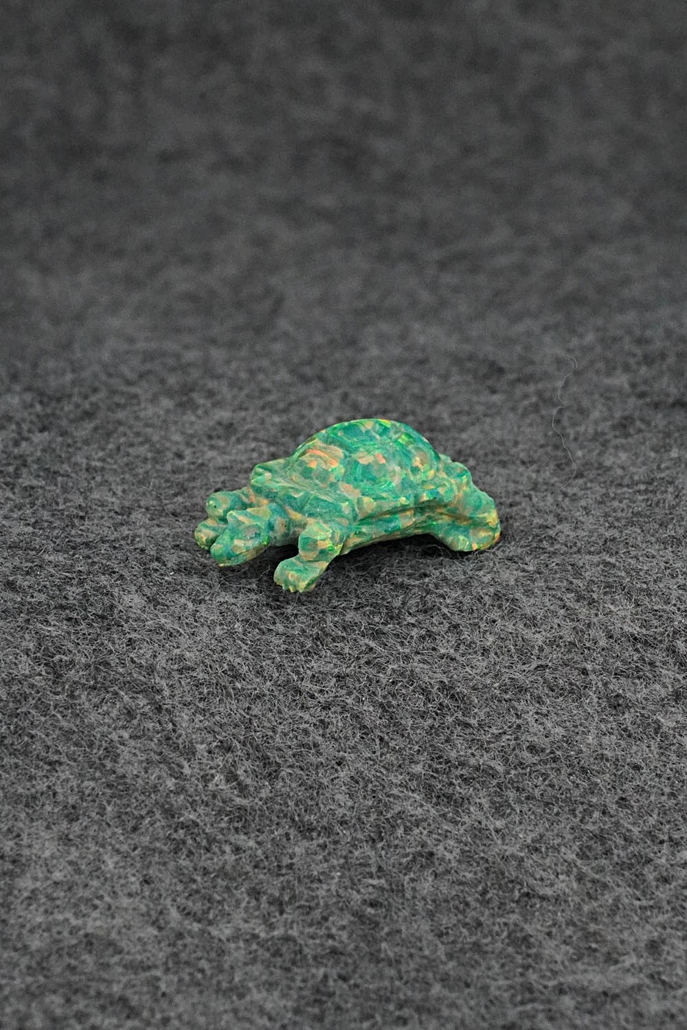 Turtle Zuni Fetish Carving - Lewis Malie