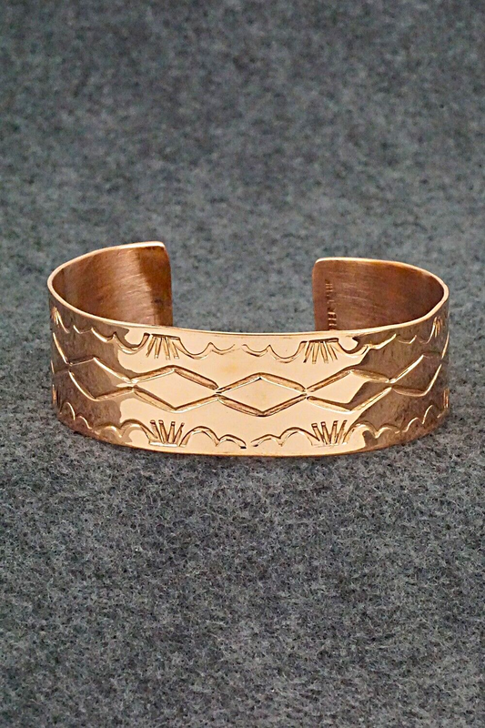 Copper Bracelet - Elaine Tahe