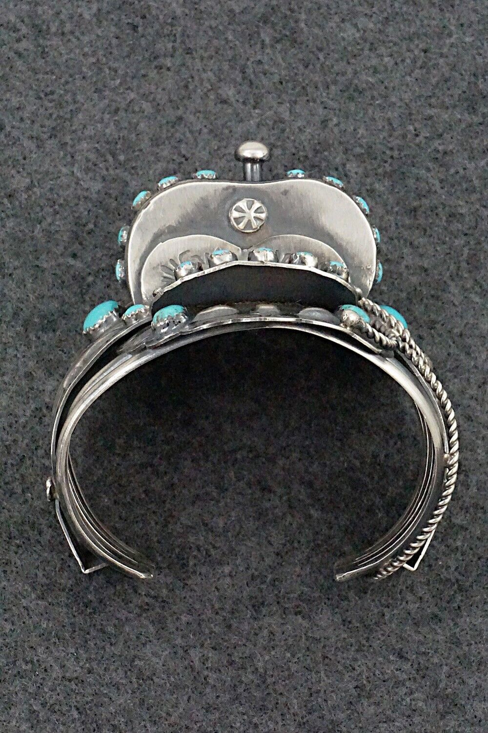 Turquoise & Sterling Silver Bracelet - Tim Yazzie