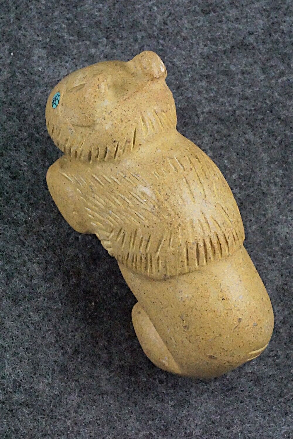 Buffalo Zuni Fetish Carving - Daniel Chattin