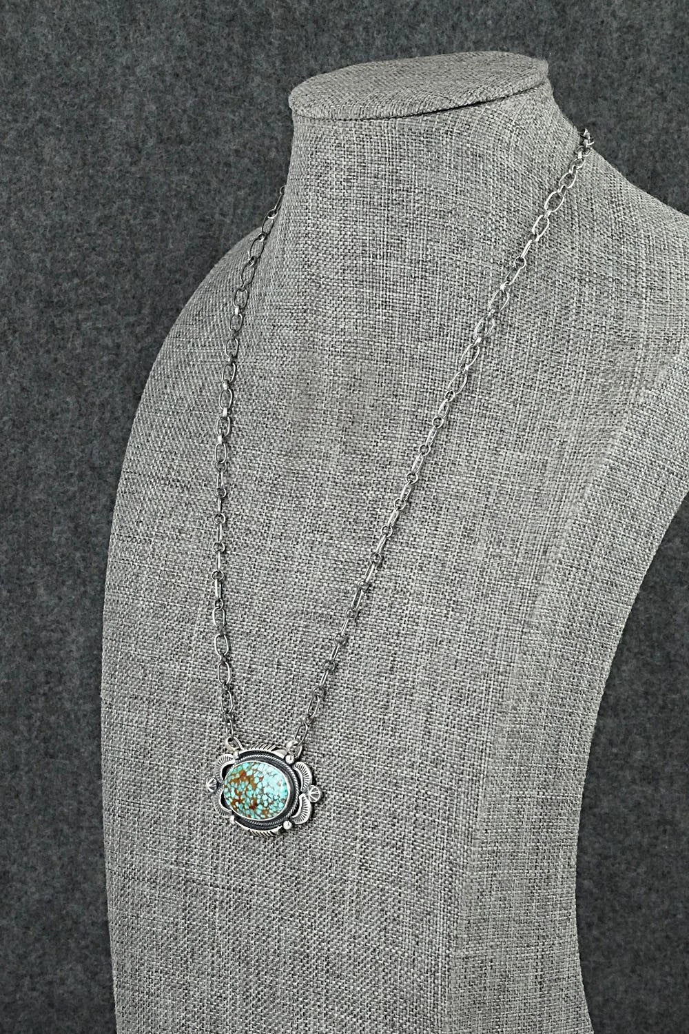 Turquoise & Sterling Silver Necklace - Daniel Benally