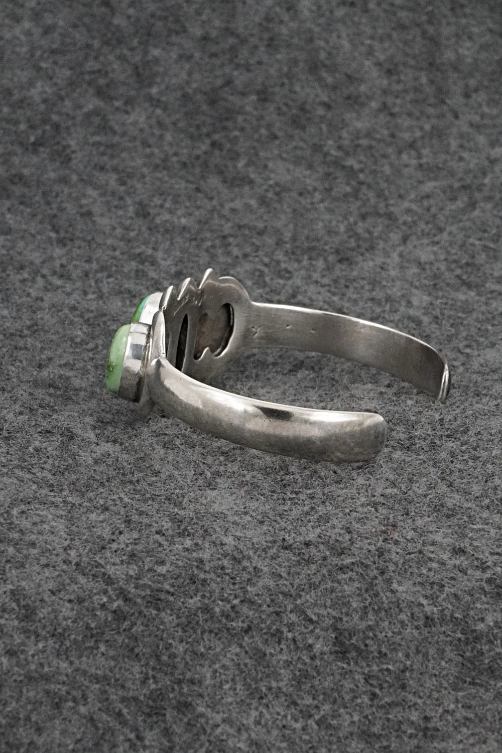 Turquoise & Sterling Silver Bracelet - Eugene Gruber