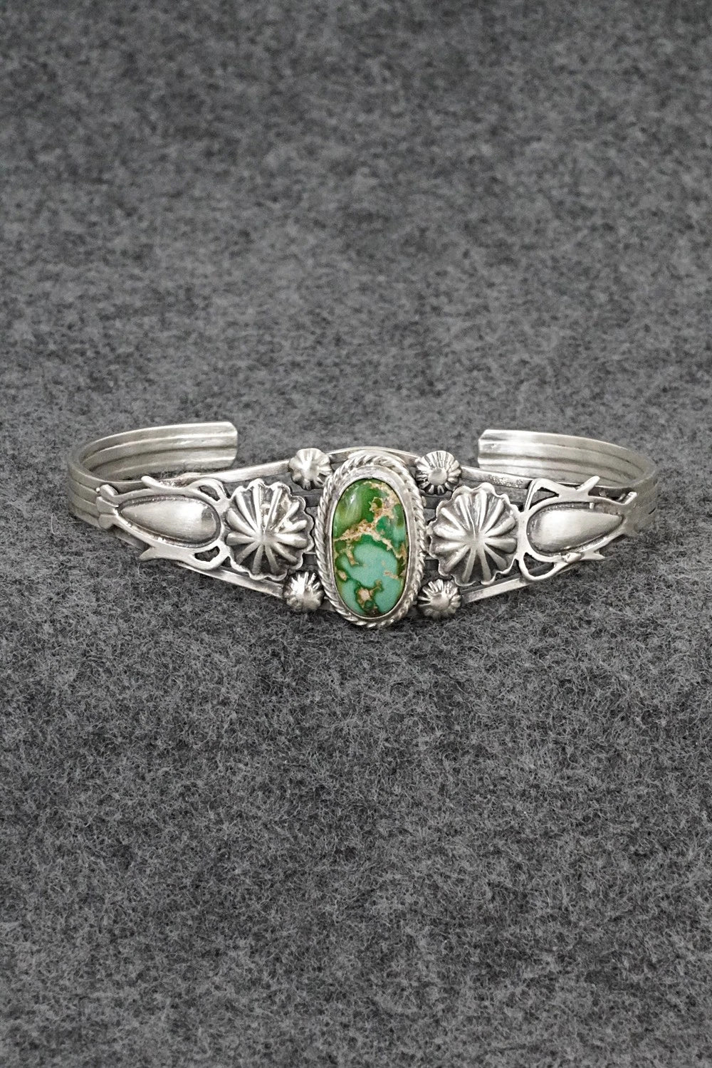 Turquoise & Sterling Silver Bracelet - Sharon McCarthy