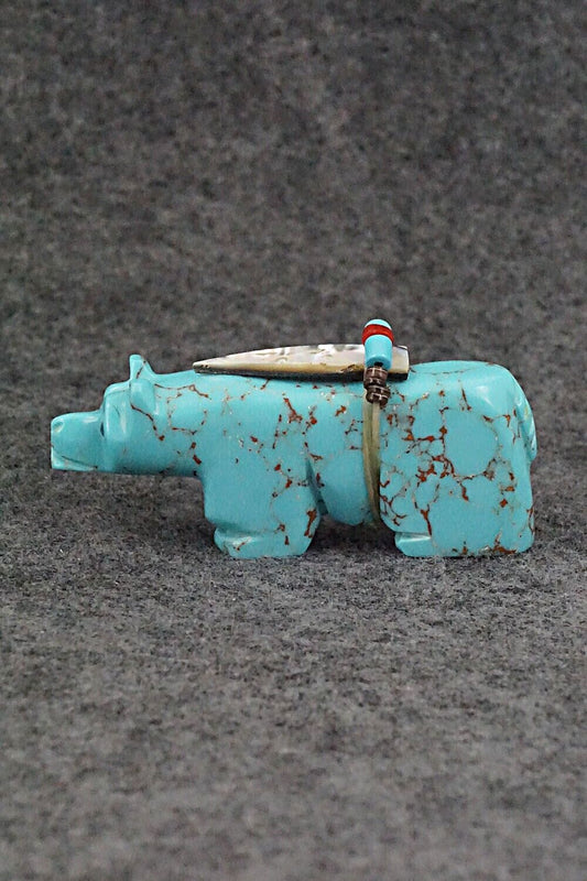 Bear Zuni Fetish Carving - Alex Tsethlikai