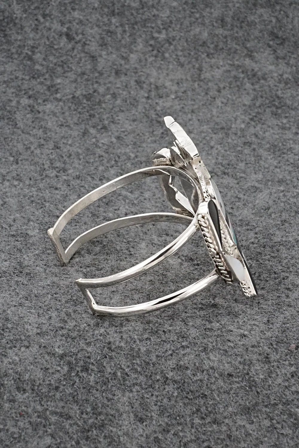 Multi-Stone & Sterling Silver Bracelet - Corraine Shack