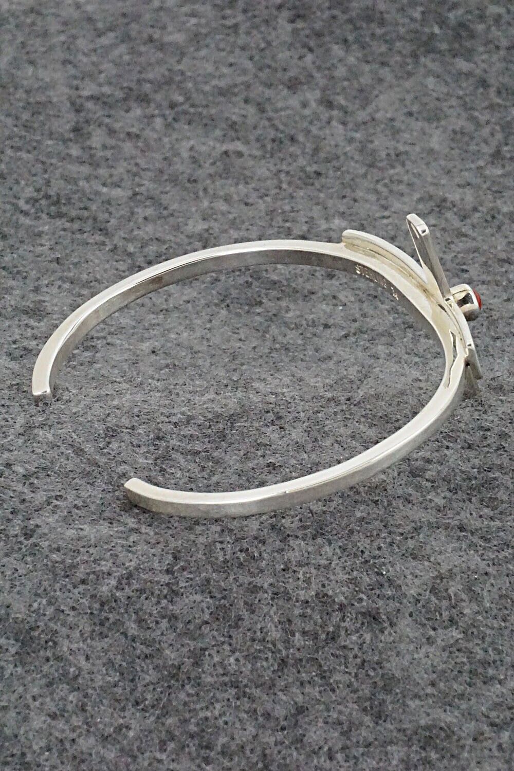 Coral & Sterling Silver Bracelet - Thomas Valencia