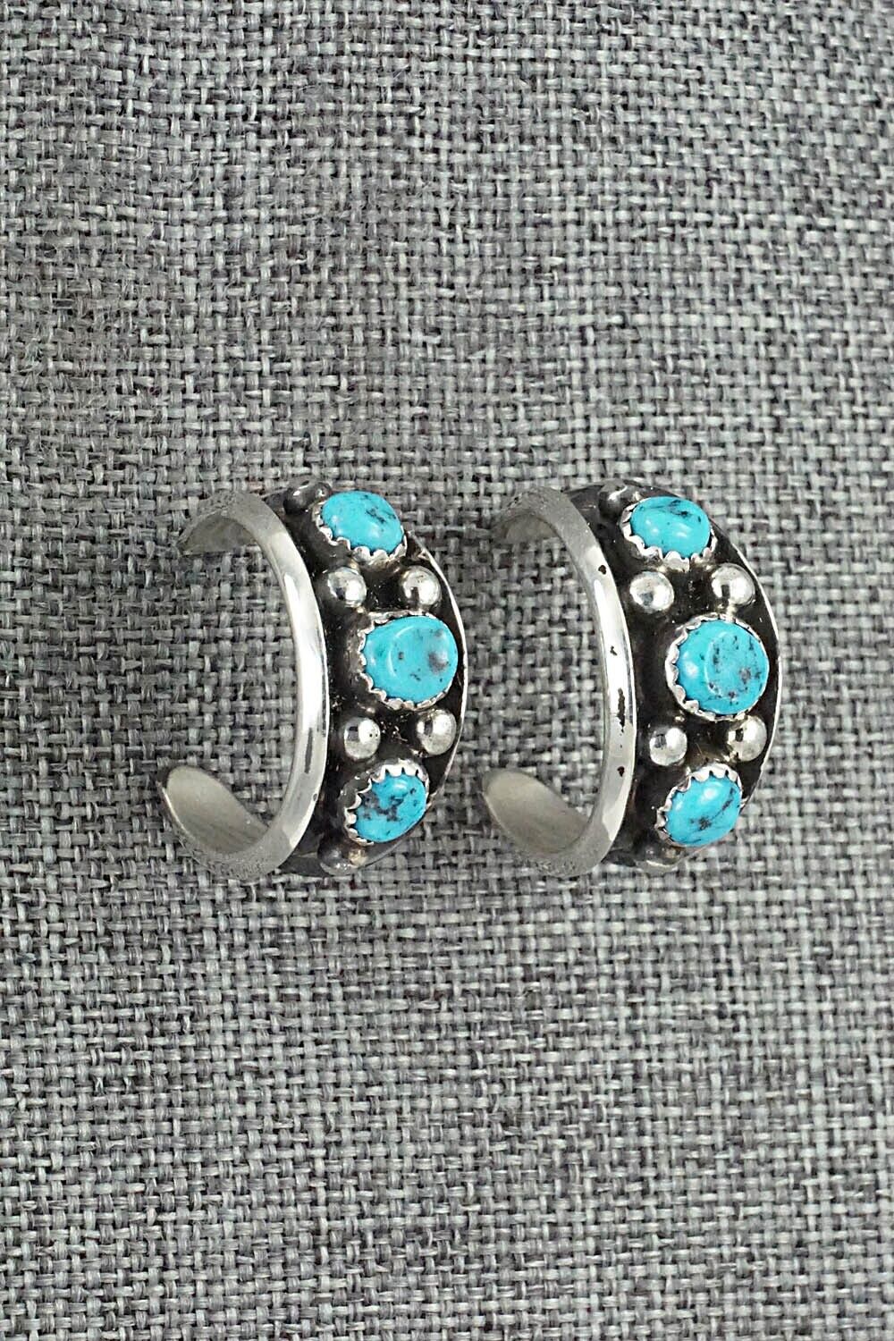 Turquoise & Sterling Silver Earrings - Paul Largo