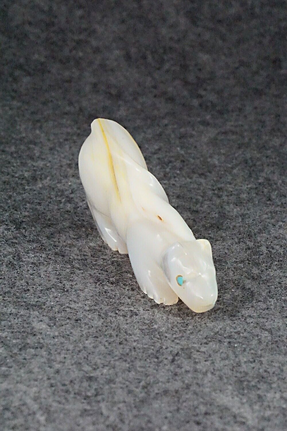 Mountain Lion Zuni Fetish Carving - Andres Quandelacy