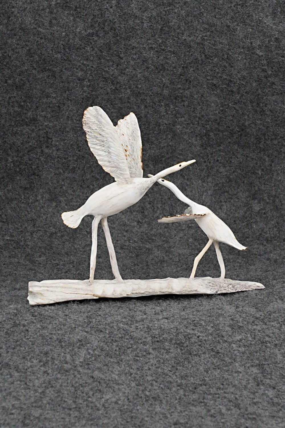 Sandhill Crane Zuni Fetish Carving - Ruben Najera