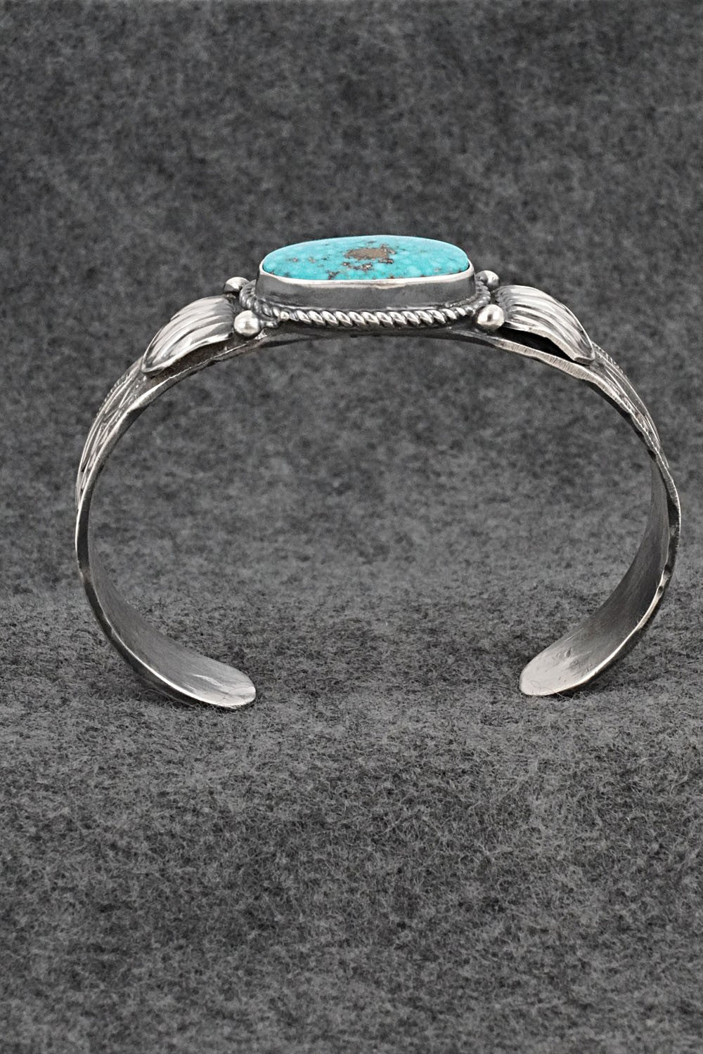 Turquoise & Sterling Silver Bracelet - Tillie Jon