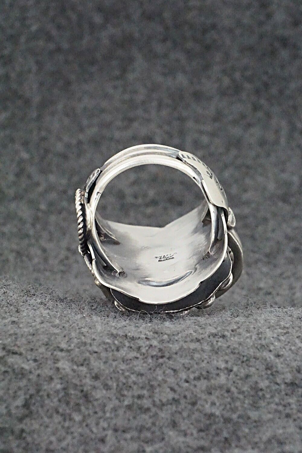 Turquoise & Sterling Silver Ring - Tim Yazzie - Size 9.5