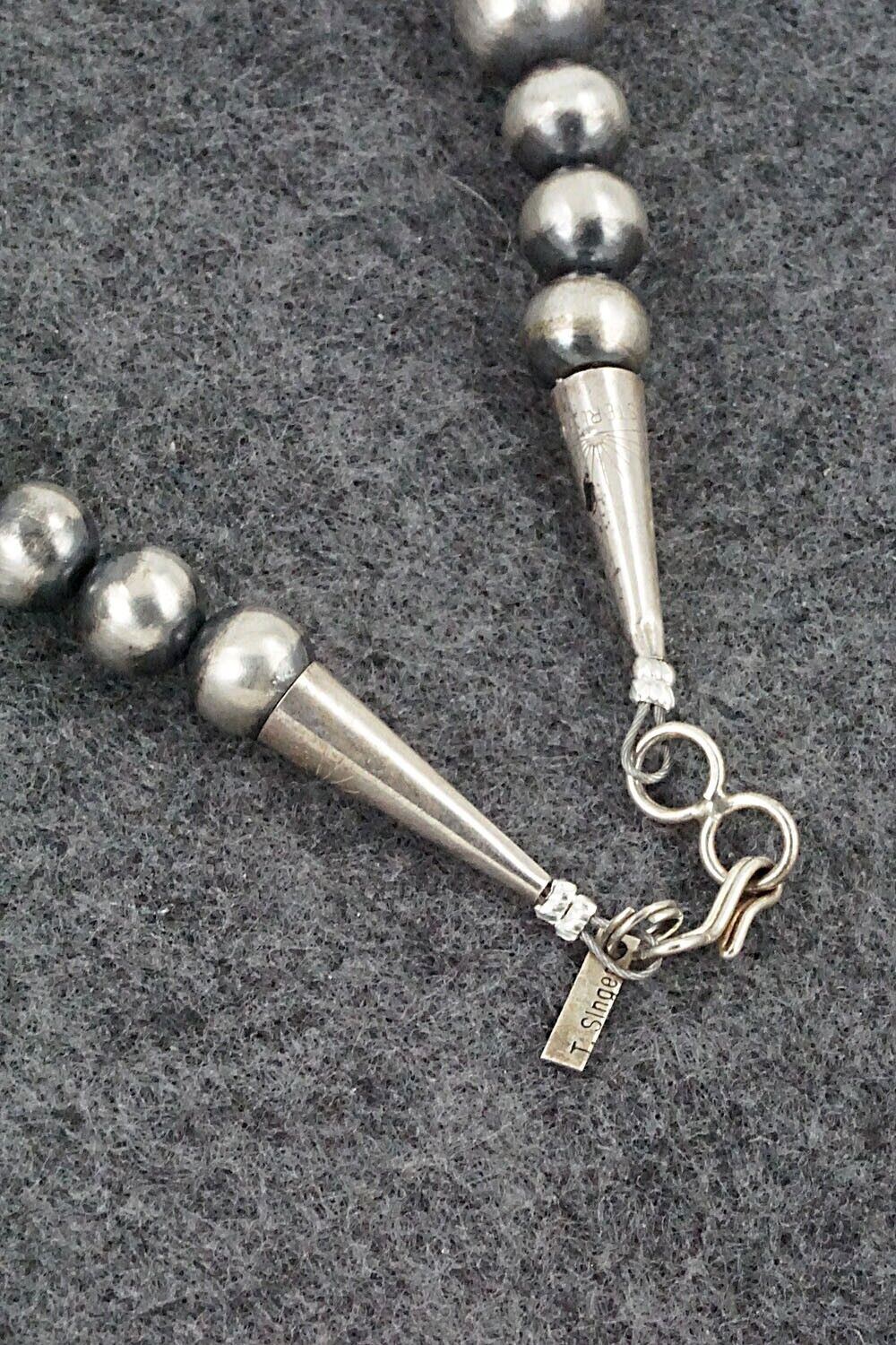 Multi-Stone and Sterling Silver Necklace - Tommy Singer