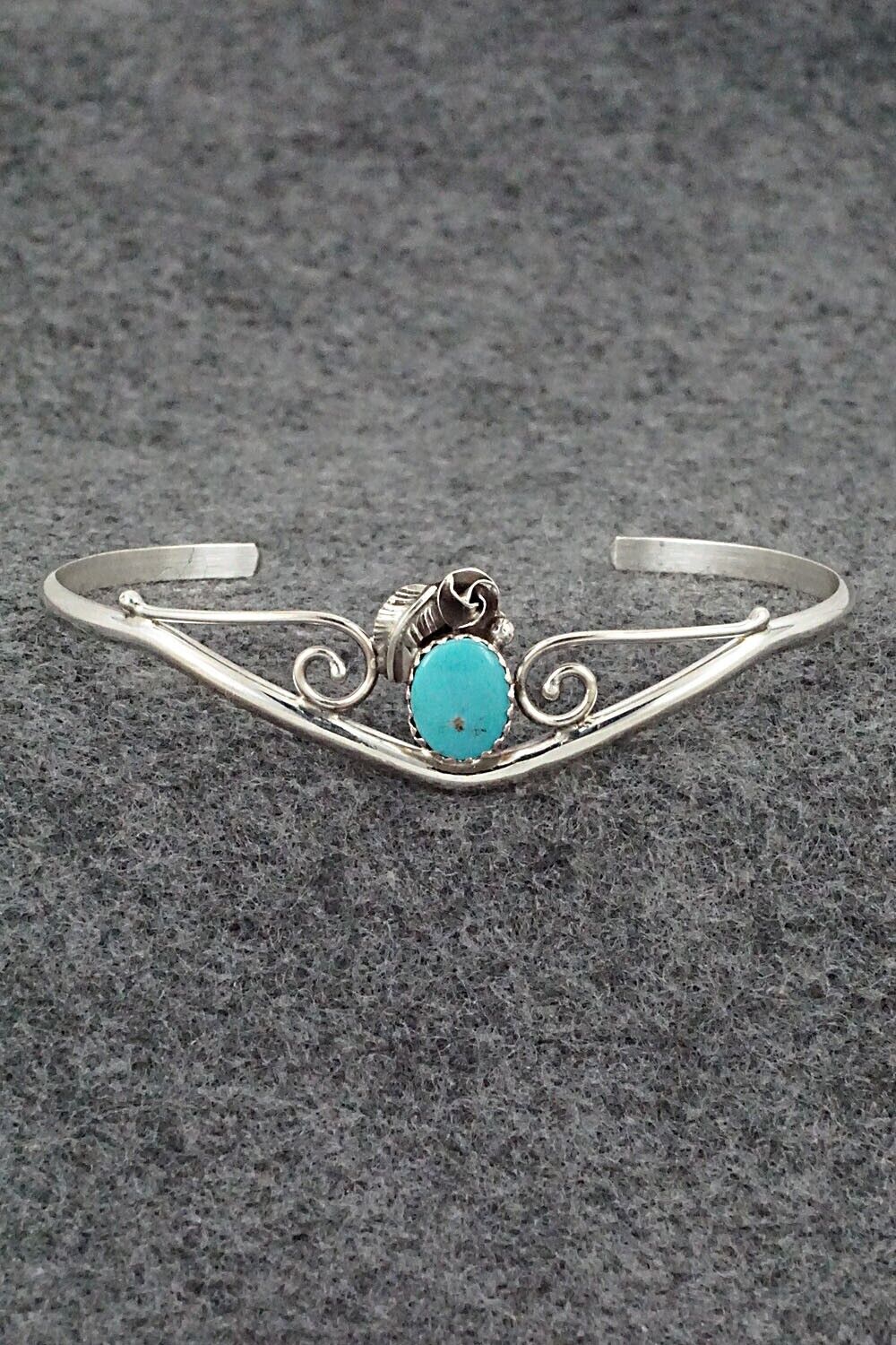 Turquoise & Sterling Silver Bracelet - Max Calladitto