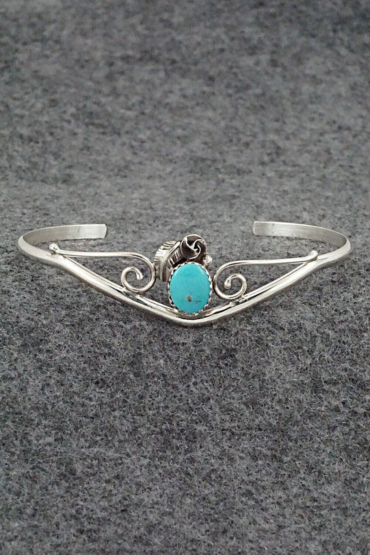 Turquoise & Sterling Silver Bracelet - Max Calladitto